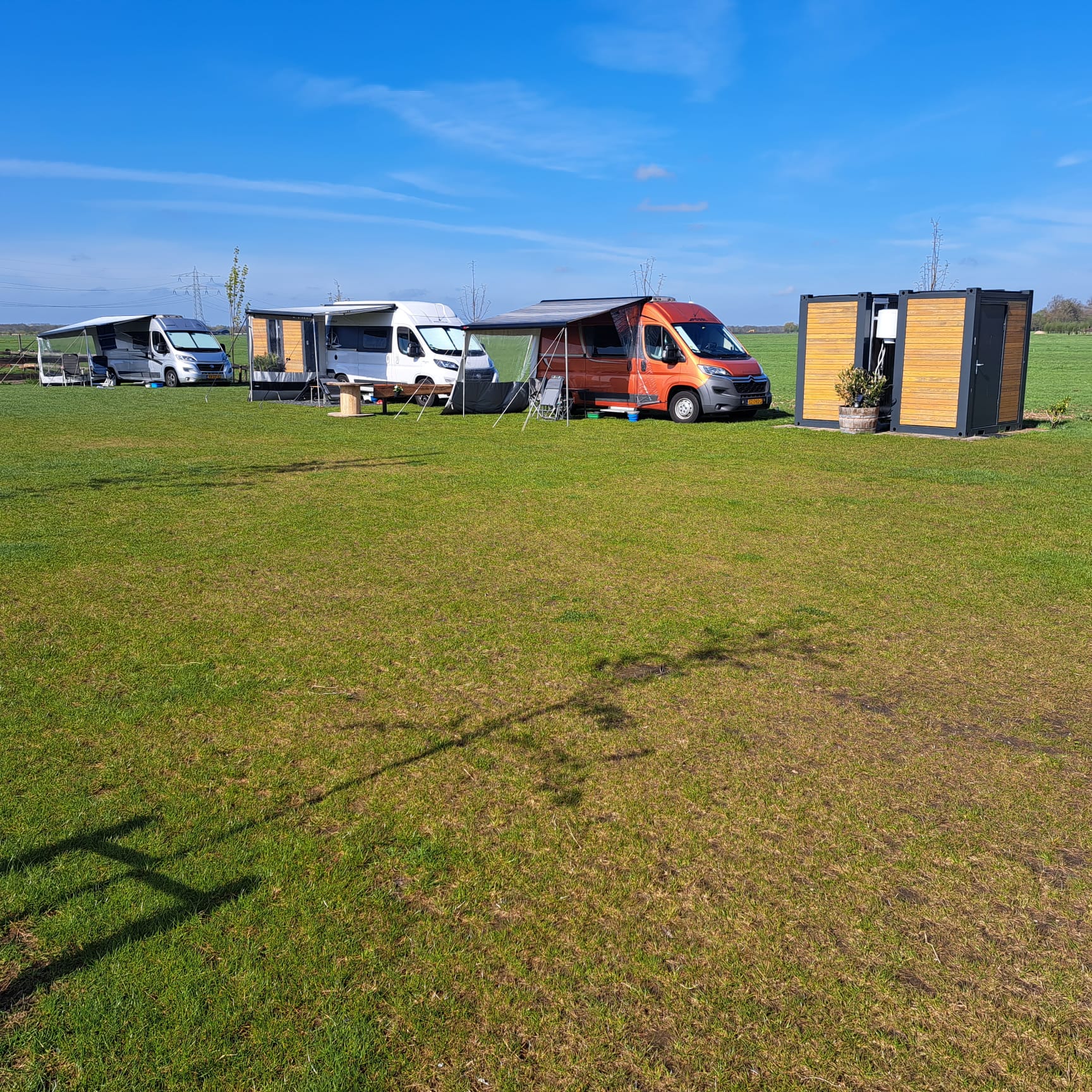 Luxe sfeer op Poldercamping De Kooi